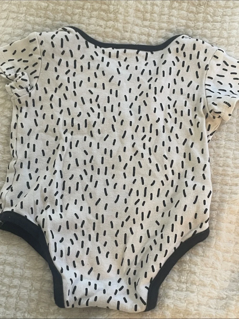 ❤️4 for $10 White & Orange Floral One-Piece 2 Pack/Set